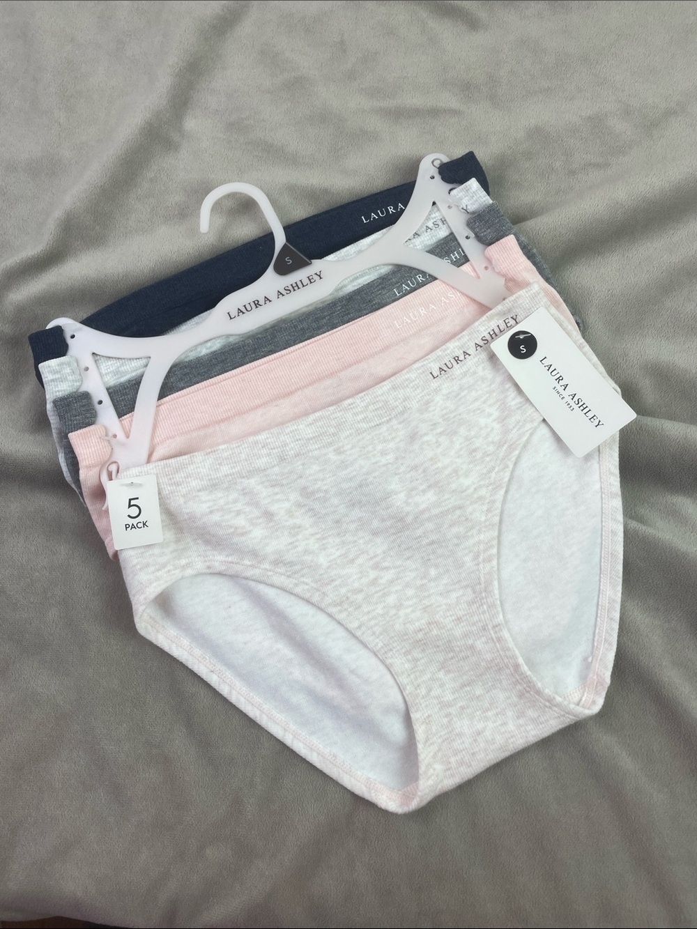 Laura Ashley 5 Pack Tag Free Briefs